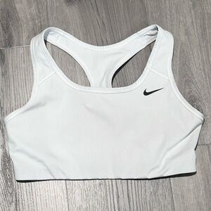 ❥𝗡𝗜𝗞𝗘: Women’s Dri-FIT Swoosh Sports Bra - Light Gray